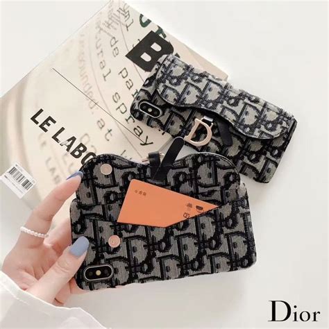 dior phone case with card holder